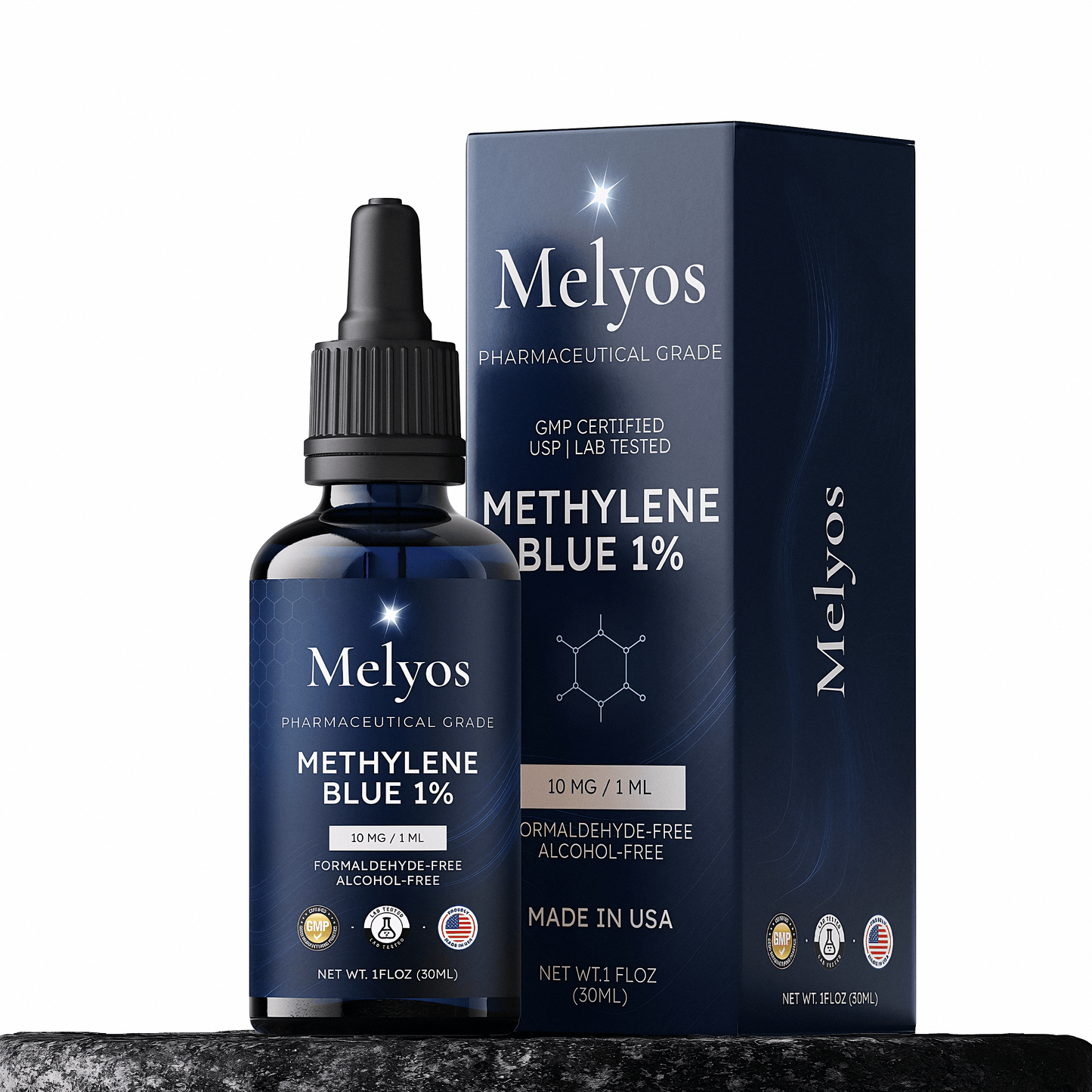 Melyos™ - Purest USP Grade - Methylene Blue